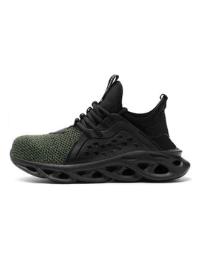 Zapatos de Caminar Indestructibles para Hombre Verde Militar