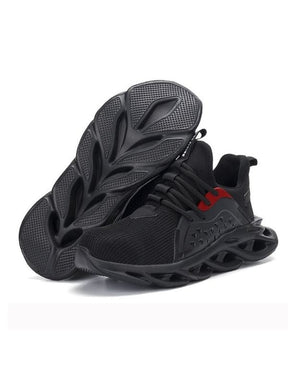 Zapatos de Caminar Indestructibles para Hombre Negro Medianoche