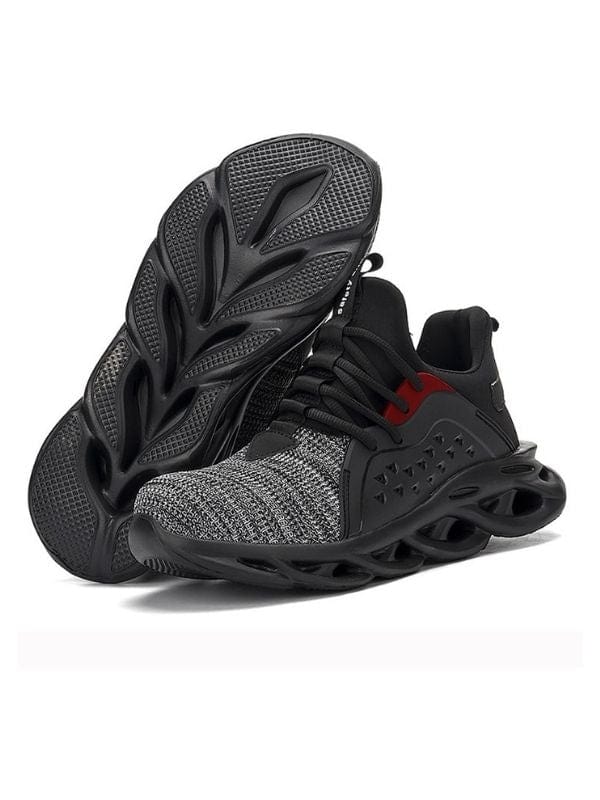 Zapatos de Caminar Indestructibles para Hombre Gris Niebla