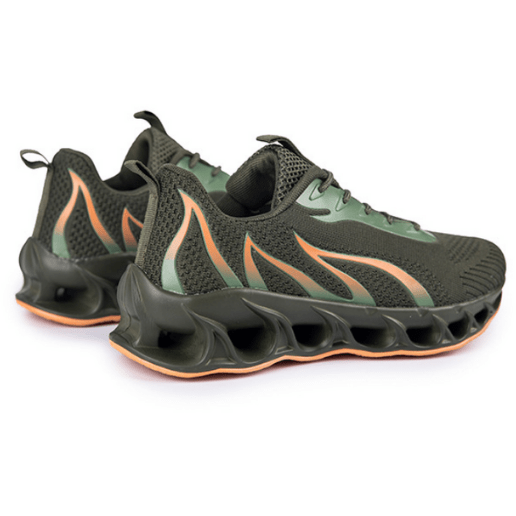 Men's Miracle Dasher Running Shoes Camo Green