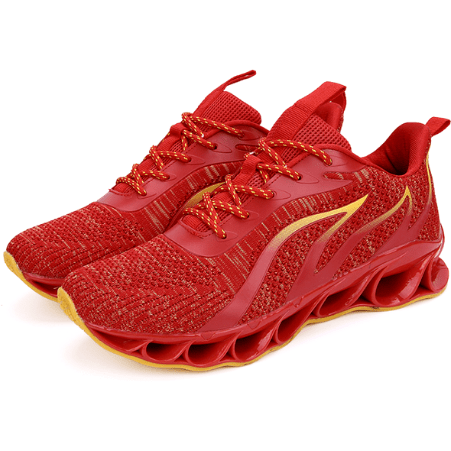 Men's Miracle Dasher Running Shoes Crimson Red