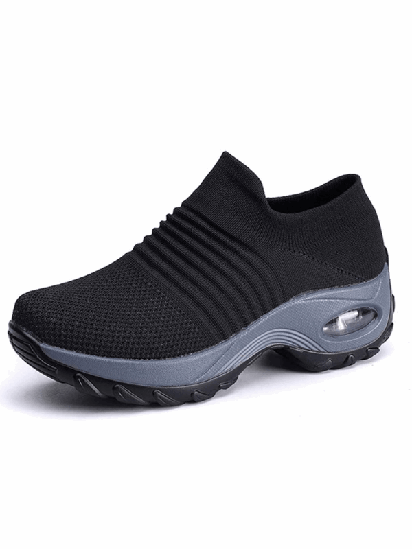 Women's Everyday Walking Shoes Charcoal Black