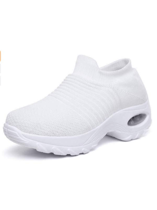 Zapatos de Caminar para Mujeres de Uso Diario Blanco Nube