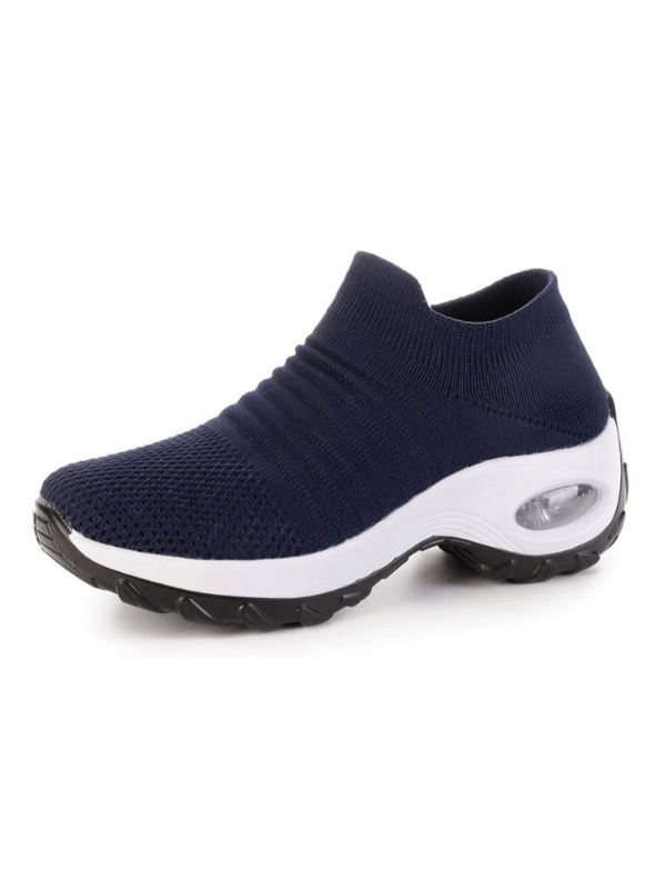 Women's Everyday Walking Shoes Navy Blue - Moving Steps